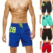 KLV/Для мужчин, повседневные босоножки, украшенные купальник для серфинга спортивные Пляжные шорты сундук повторяется, не делайте нервы переводчику летние мужские купальные шорты короткие bain homme# A35