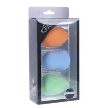 DSstyles 3 шт. макияж губка профессиональный косметический спонж мягкая основа губка набор косметических инструментов случайный цвет