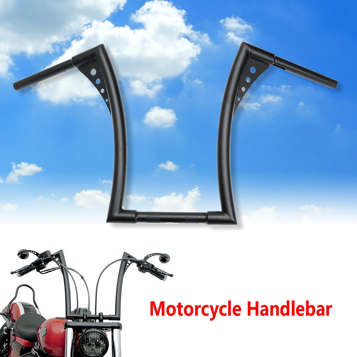 

NEW 14" Rise Hangers Bike Handlebar for Harley Softail FLST FXST Sportster XL Motorcycle Handlebar Frames Fittings Parts