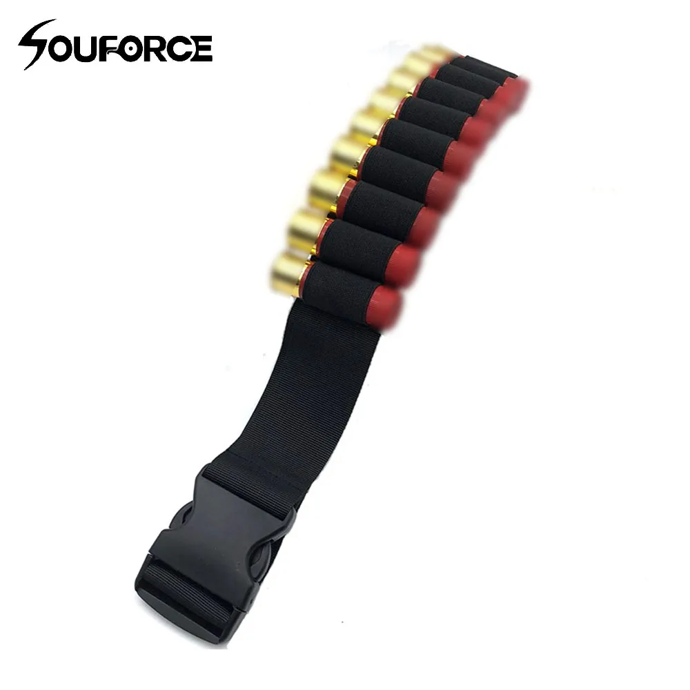 

Multifunctional Tactical Portable 29-hole Belt Shotgun Airsoft Hunting Bullet Carrier Waist Belt Fit for 12 GA Shotshell