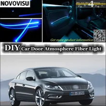 Novovisu для Volkswagen VW Passat Dasher Quantum Сантана Корсар Magotan карат подкладке окружающий свет атмосферу Волокно оптический