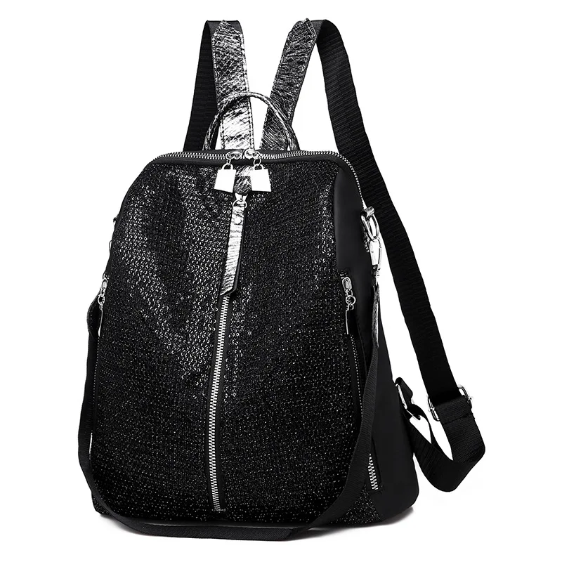 Женский рюкзак из искусственной кожи, женские повседневные школьные сумки на молнии для отдыха