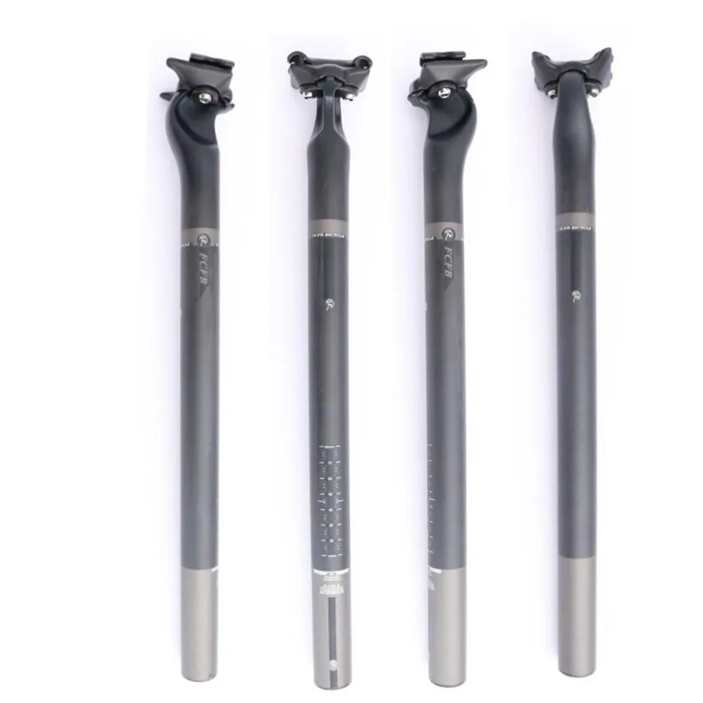 Carbon Fiber Road MTB Bike Seatpost Bicycle Seat post Tube 27.2//30.8//31.6*350mm