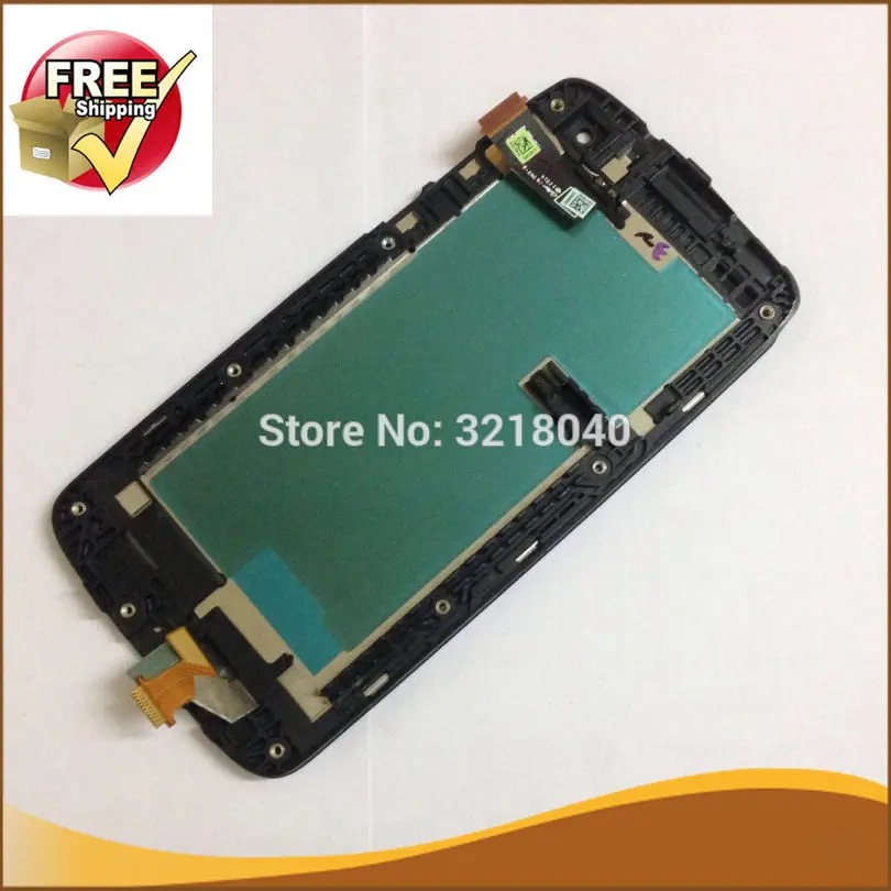1 шт. ЖК дисплей с рамкой для htc desire 500 5060 дигитайзер сенсорного экрана в сборе +