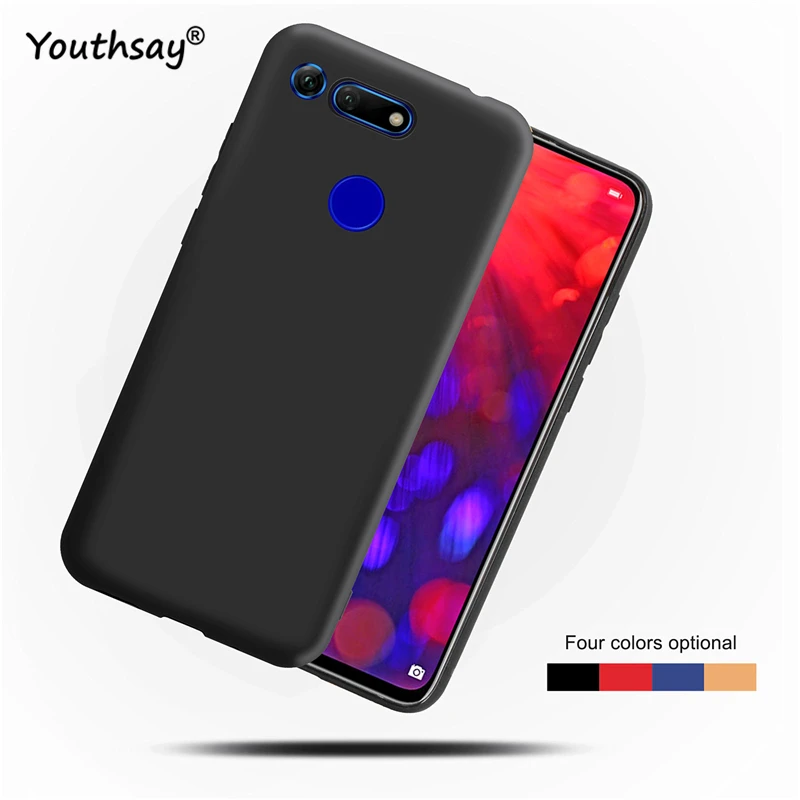 For Honor V20 Cover Case Matte TPU Soft Coque Fundas Back Phone View 20 Huawei | Мобильные телефоны и аксессуары