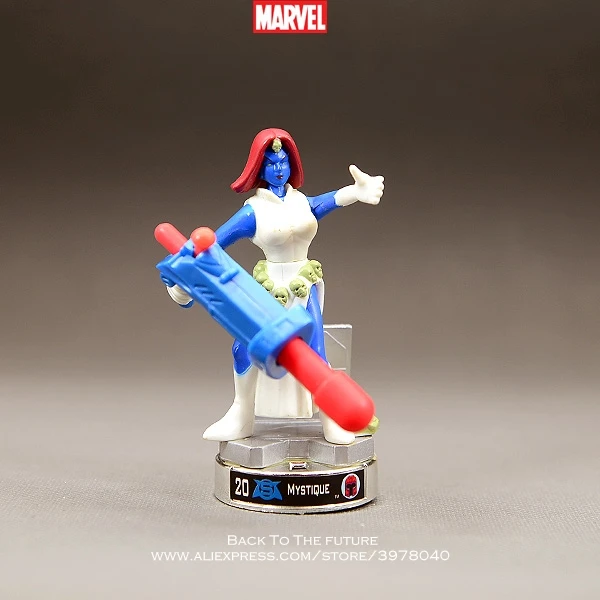 Disney Marvel X Men мистике 8 см фигурка аниме мини украшение Коллекция ПВХ игрушка модель