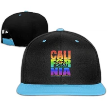 Радуга Калифорнийский медведь персонализированные новейшие бейсболки для мальчика