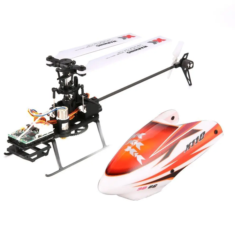XK K110 6CH 3D 6G система мини бесколлекторный р/у вертолет Дрон с гироскопом RTF Вертолет
