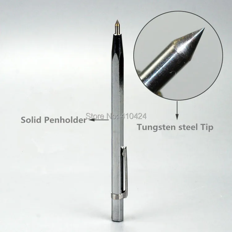 ultnice 4/ pcs tungsteno carburo punta Scriber grabado grabado bol/ígrafo Carve grabadora Scriber herramientas para cer/ámica acero inoxidable y vidrio