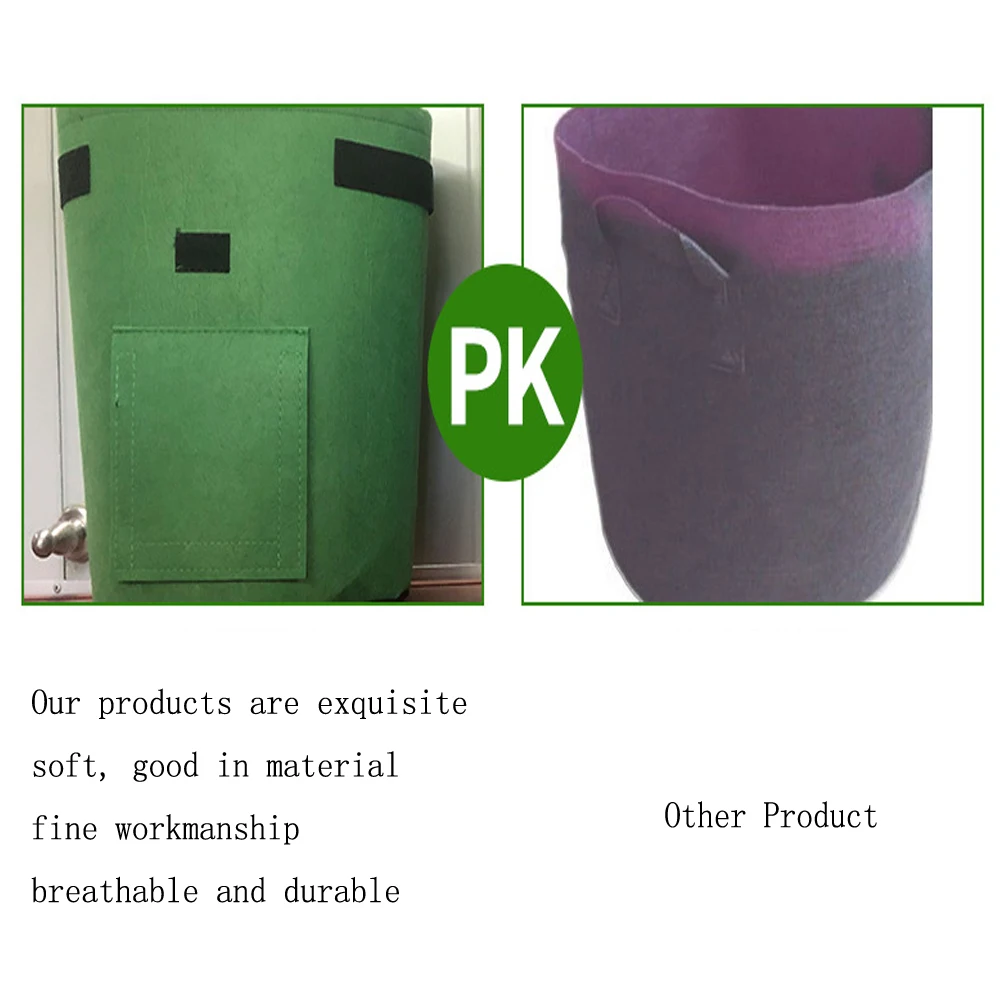 Plant Growth Bag home garden Potato greenhouse Vegetable Planting Bag Moisturizing jardin Vertical Garden Grow Bag seedling pot