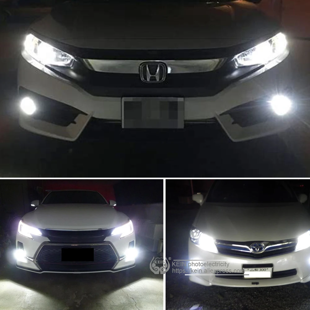 KEIN 2 шт. H27 880 881 светодиодные противотуманные лампы 4014 30SMD Светодиодные