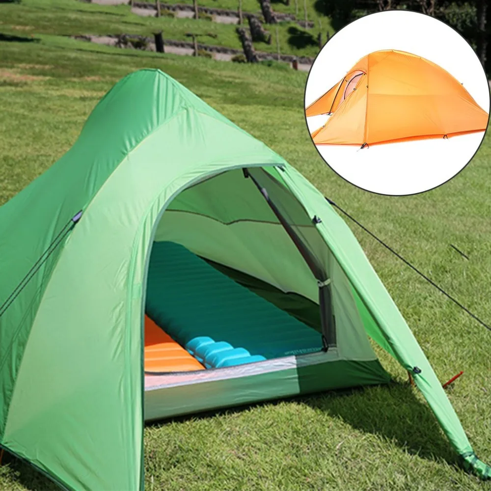 

Double 20D silicon coated four seasons ultra light camping outdoor tent