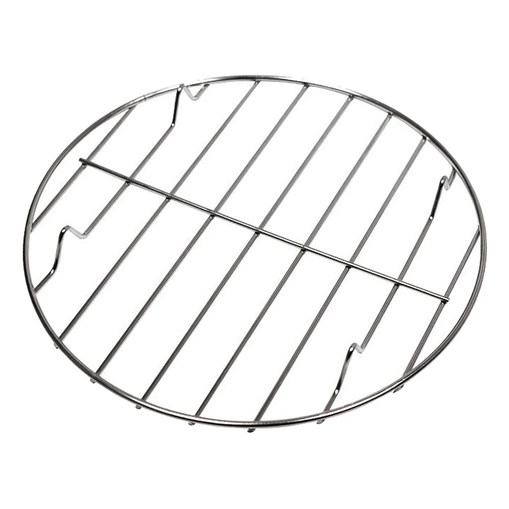 2x принадлежности для шашлыков газовая решетка сетки нержавеющая сталь круглый пособия по кулинарии решетка гриля, для противень, печь безопасн