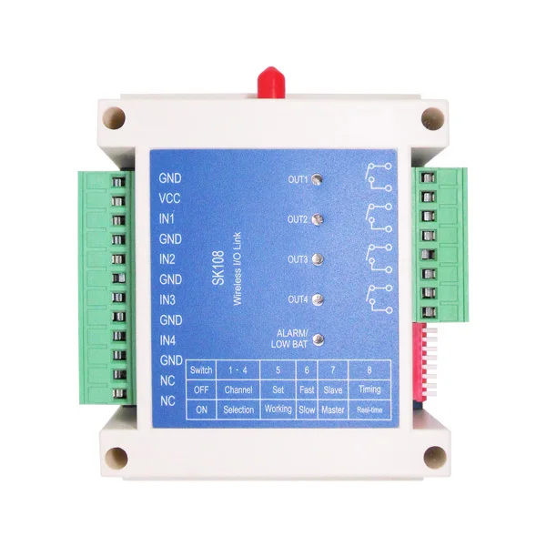 2pcs/lot SK108 - 3Km 868mhz Remote Control 4-way RF wireless switch controller module for smart irrigation system