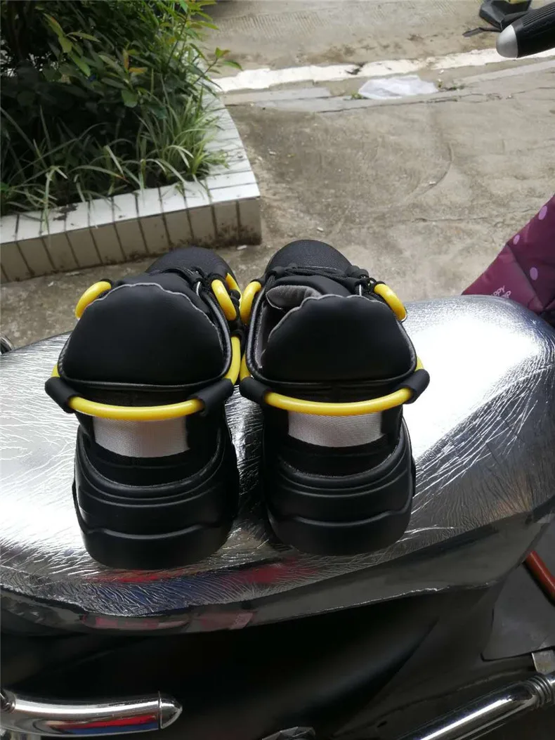 Yrrfuot модная толстая подошва мужские кроссовки 9908 тренд на открытом воздухе Мужская обувь светильник дышащая Лидер продаж Повседневная обувь популярные Обувь для отдыха 1