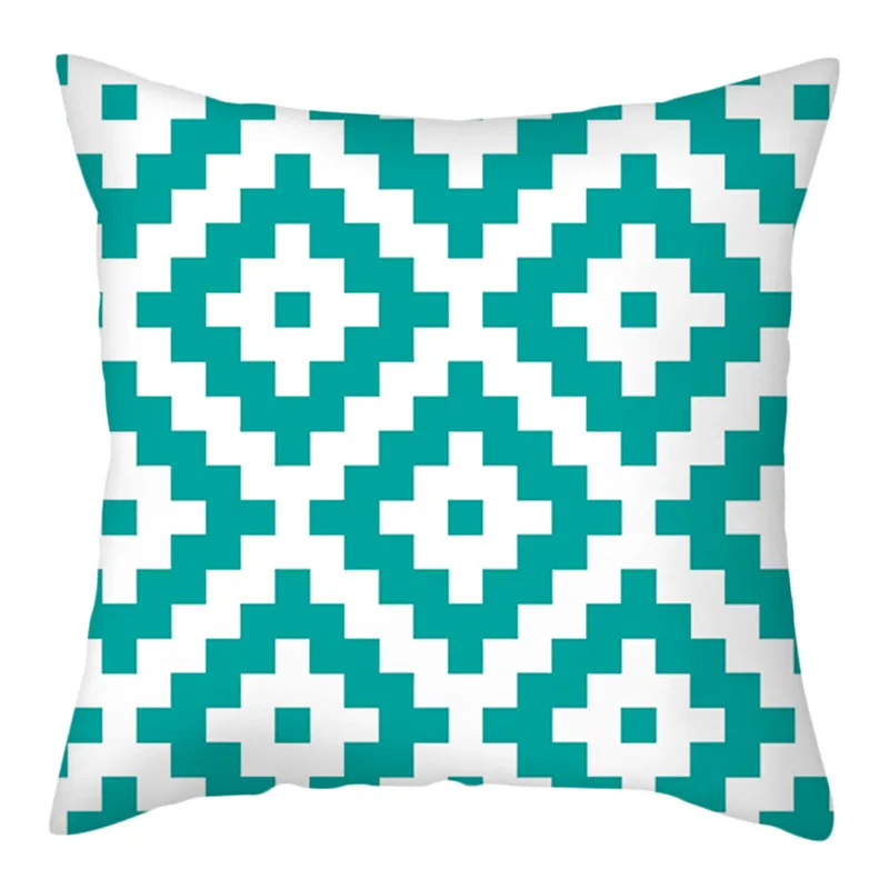 Fuwatacchi цветная наволочка Подушка с геометрическим рисунком чехол подушка в нордическом стиле Чехлы для дома декоративное покрывало для дивана наволочки 45