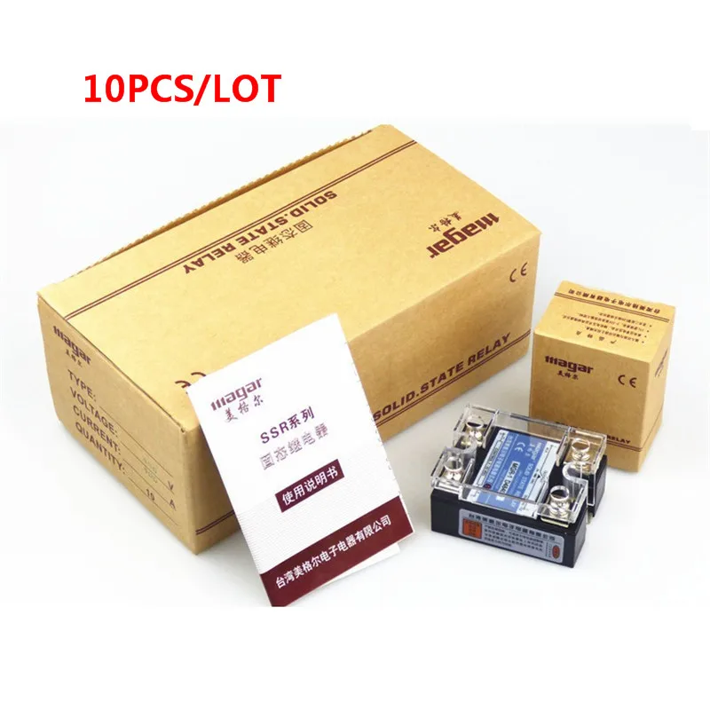 10 шт./лот Mager SSR 25A 24V DC-DC твердотельное реле MGR-1 DD220D25 | Обустройство дома