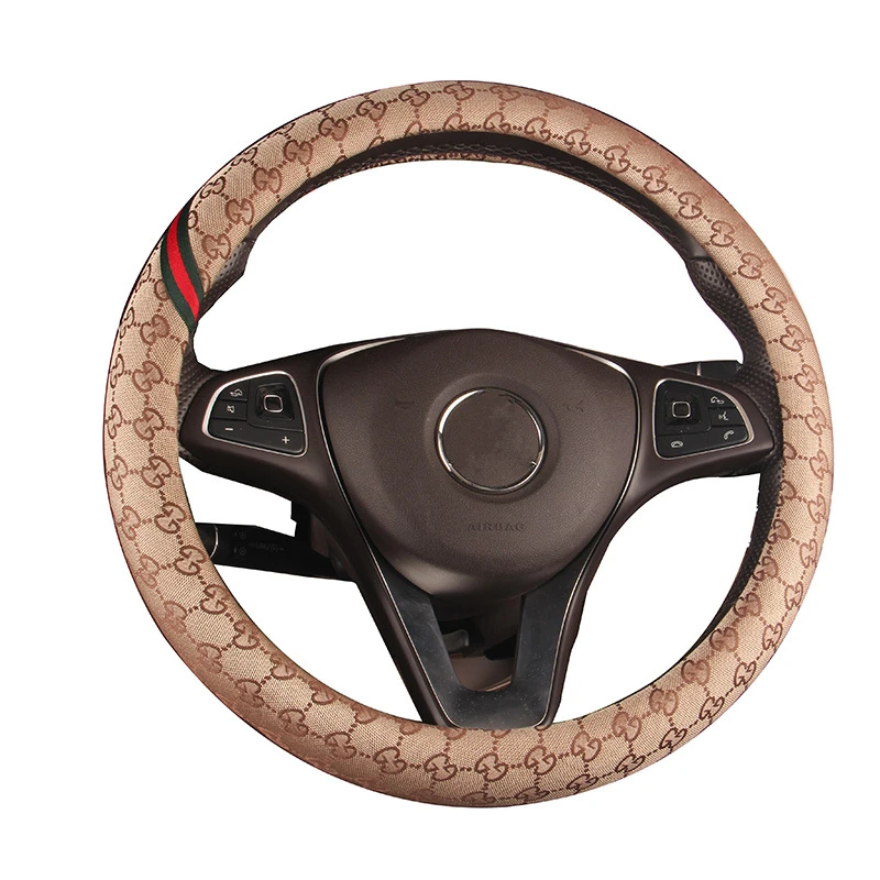 

New Car Steering Wheel Cover Fashion Girl Women Wheel Covers For Audi a3 8p 8v sedan sportback a4 b5 b6 b7 b8 a5 a5 b8 a6 c5