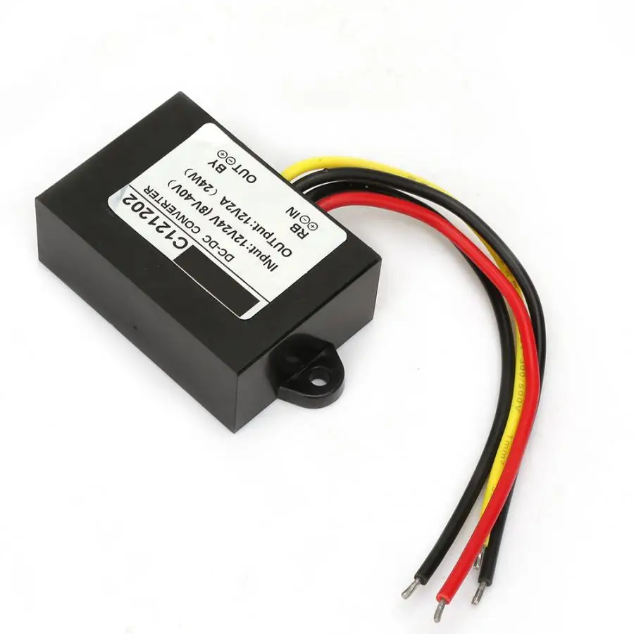 

Voltage Controller 8-40V to 12V Step Up Down Converter Boost Voltage Regulator Module Connector new