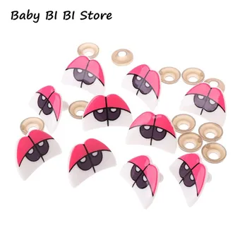 

10pcs Cute Cartoon Safety Doll Eyes For Toy Bear Dolls Puppet Stuffed Animal Crafts Children DIY With Washers