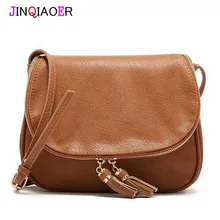 Jinqiaoer mujeres bolsos de cuero bolsos de diseño de alta calidad de lujo mujeres de los bolsos diseñador mujeres messenger bags