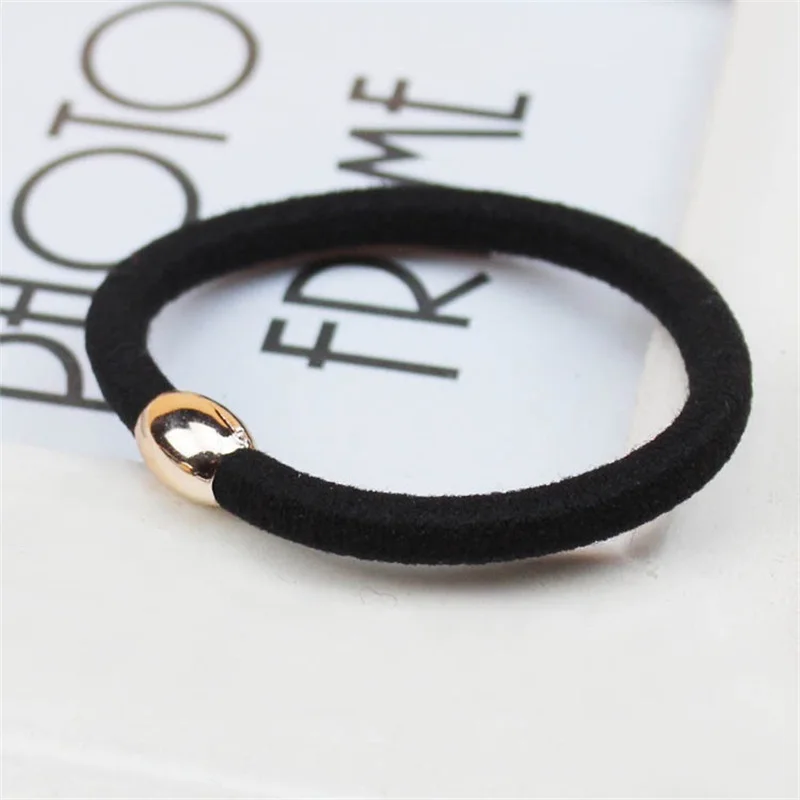 

Golden Circle Black Solid Hair Accessories For Women Headband,Elastic Bands For Hair For Girls,Hair Band Hair Ornaments For Kids