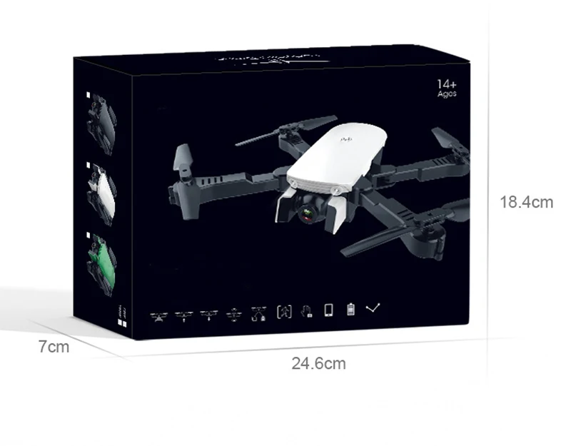 RC вертолет оптический поток следующий Дрон с камерой FPV складной профессиональный HD 4 K воздушные дроны Радиоуправляемый квадрокоптер игрушки