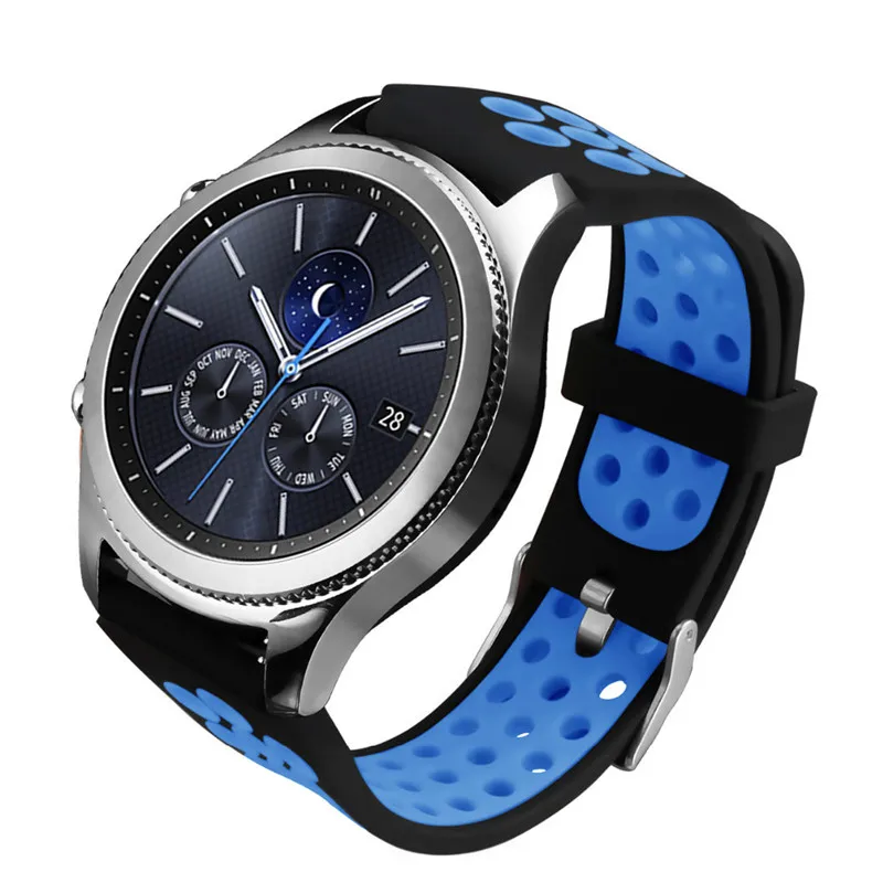 Хохлатая спортивный ремешок для Samsung Gear S3 Frontier/классический силиконовый замена