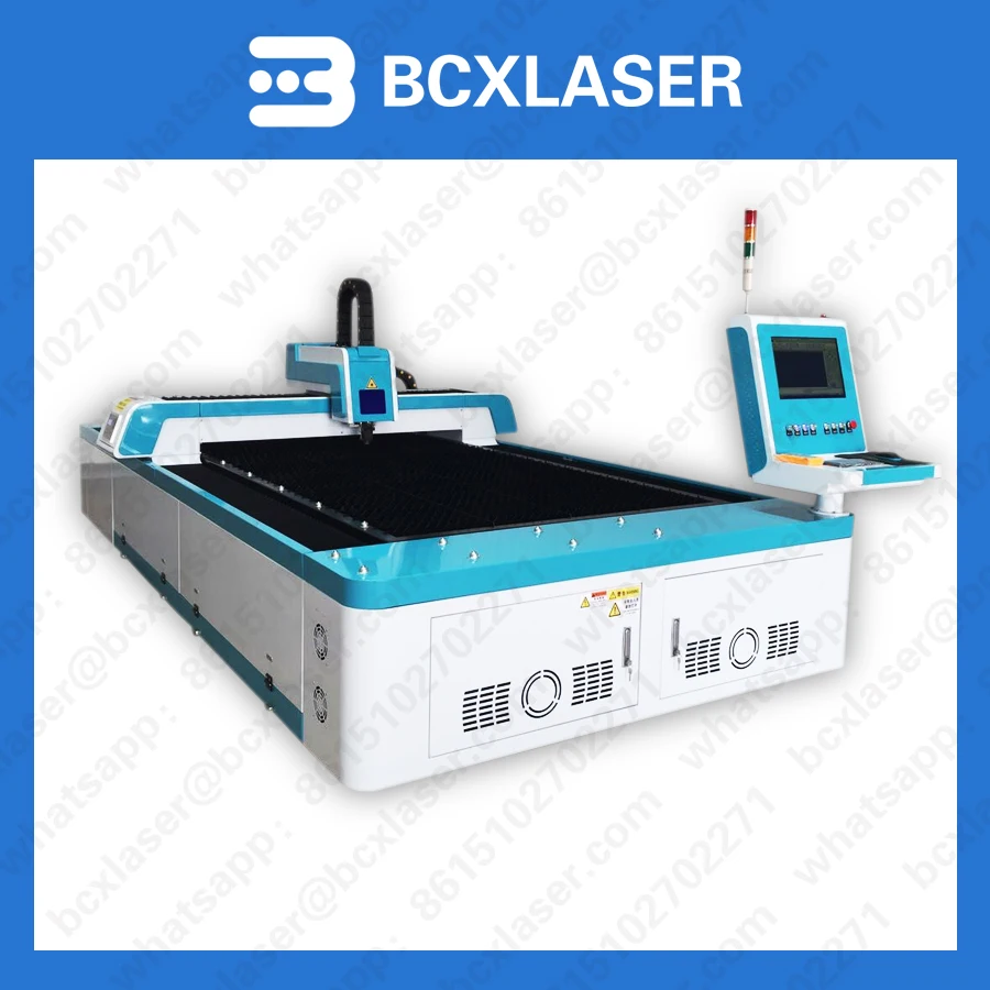 Solid and durable large laser cutting machine in the metal