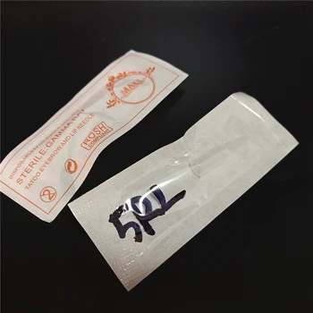 

50pcs 5RL Tattoo Disposable Permanent Makeup Tips / Nozzles Plastic tips for Permanent Makeup Individual Package