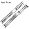 20mm 22mm Stainless Steel Replacement Watch Band for Omega Seamaster 300 231 Watch Strap Metal Bracelet Folding Clasp Silver 007 ► Photo 2/6