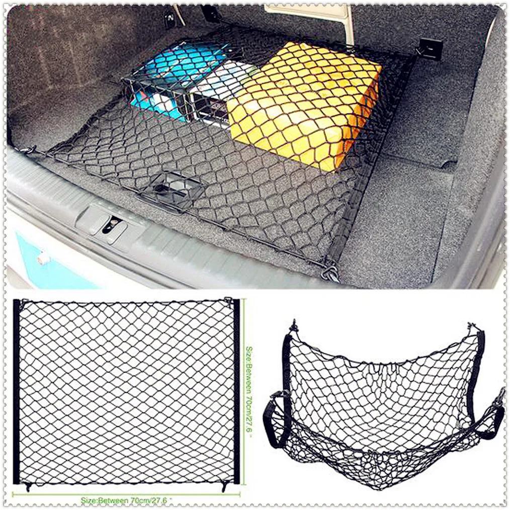 

Car Mesh Elastic Nylon Cargo Trunk Storage Luggage Net for Kia Sportage Sorento Sedona ProCeed Optima K900 Soul Forte5