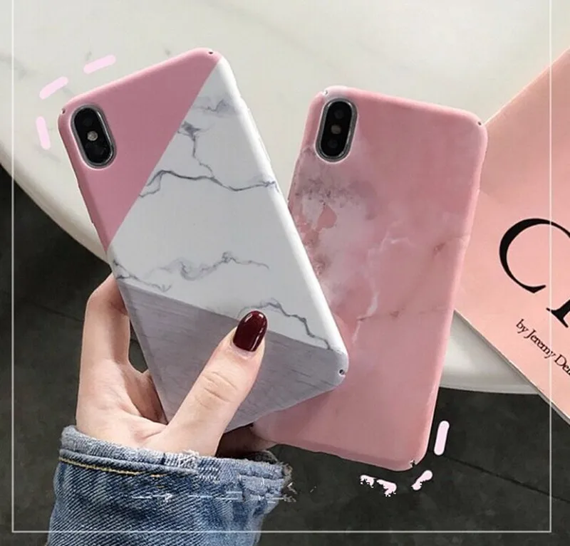 Чехол Wixcen Marble для Iphone X Xr XS MAX твердый пластиковый чехол на заднюю панель 6 6S 7 8 Plus