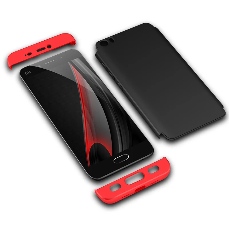

Phone Case For Xiaomi MI5 MI 5 360 Degree Full Cover Hard PC Protective Capa Coque For Vivo V5 X7 X9 Plus