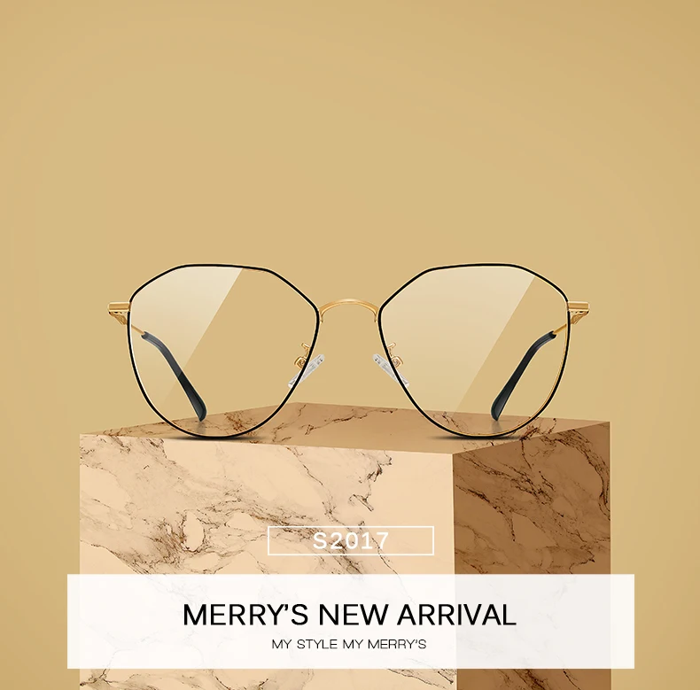 MERRYS дизайн женские модные трендовые очки оправа Унисекс Близорукость рецепт оптические очки S2017