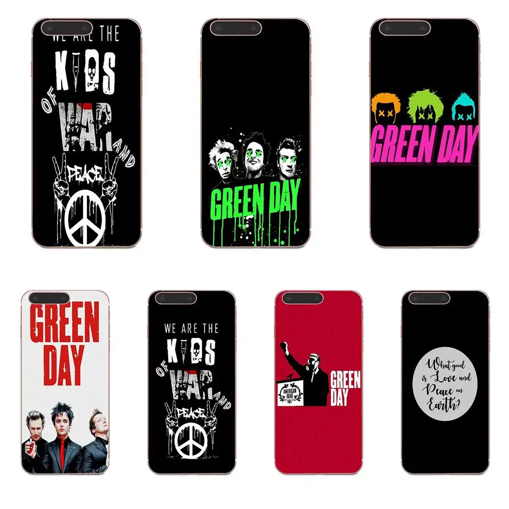 Soft Protector Phone Cases For Apple iPhone X XS Max XR 4 4S 5 5C 5S SE 6 6S 7 8 Plus Green Day | Мобильные телефоны и