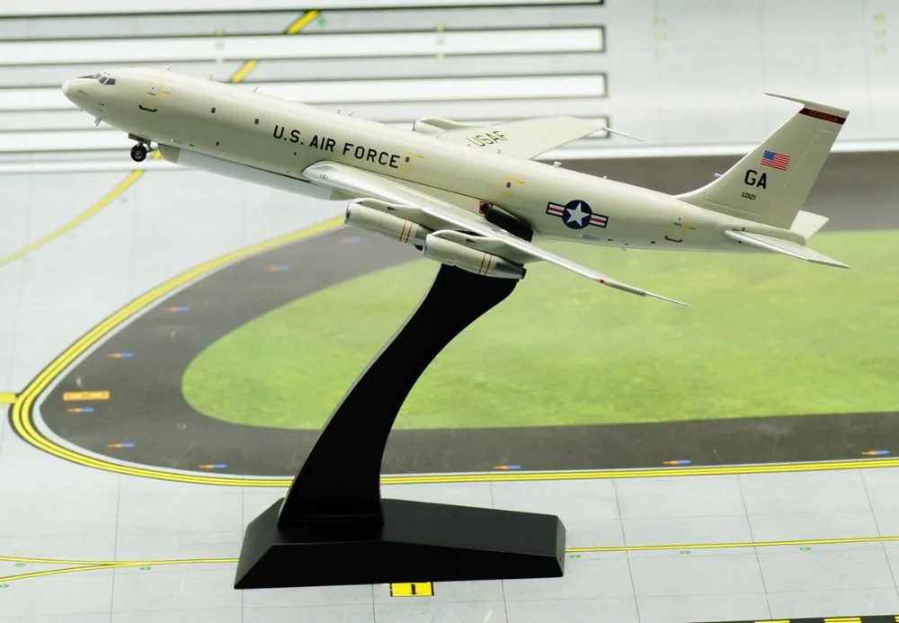 

IF 200 1: 200 US Air Force E-8C Air reconnaissance aircraft model Boeing 707-300 Alloy aircraft model Favorites Model