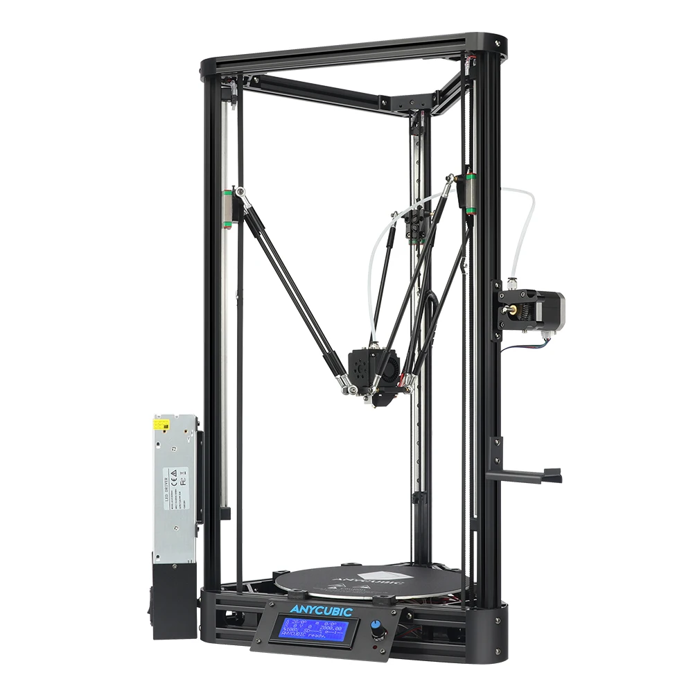 ANYCUBIC Kossel 3d Принтер шкив линейный собранный с автоматическим выравниванием большой 3D печати Impressora 3d комплект принтера