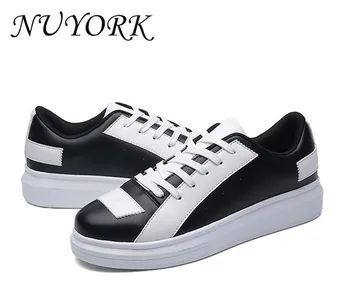 

New listing hot sales Spring and Autumn Breathable men PU Walking shoes w70#