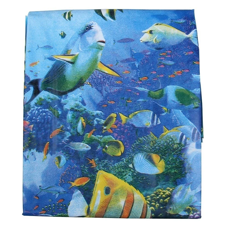 SeaLife Водонепроницаемая тканевая шторка для ванной набор сантехники светло-голубой с 12 крючками cortinas de 180*180 см AA