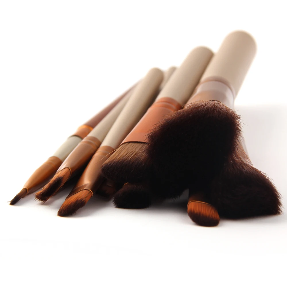 12pcs Newest Makeup Brushes Kits Blushesr Eye Shadow Lip Palette Cosmetic Brushes Make up Brush Tools with Metal Case (54)