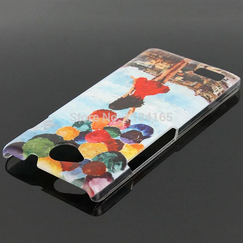 Jual Kasus untuk ZTE Blade G Lux 4G V830W Pola Colorful Mode Plastik Hard Shell Perlindungan Telepon Kembali Penutup