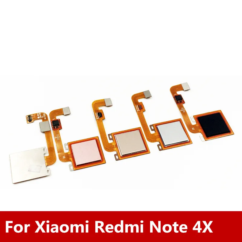 

New For Xiaomi Redmi Note 4X Module Fingerprint Identification Touch ID Sensor Home Button OK Key Fingerprint Sensor Button