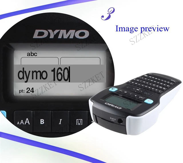 Impresora portátil de etiquetas LM-160, dispositivo de Impresión manual en  inglés, LM-160, para etiquetas adhesivas, LM160, DYMO 160
