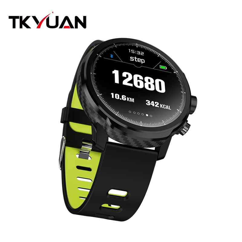 TKYUAN L5 цветной экран Смарт-часы динамический мониторинг сердечного ритма в режиме ожидания на 100 дней светодиодный светильник IP68 водонепроницаемый