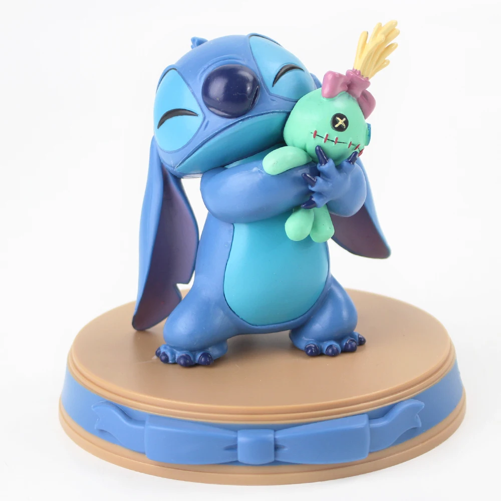 

Lilo & Stitch Figurine Stitch and Scrump Happiness Moment Beast Kingdom D-Select 004 PVC Action Figures Collectible Model Toy