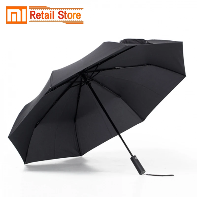 Оригинальный Xiaomi Mijia автоматический складной зонт Солнечный дождливый Um brellas