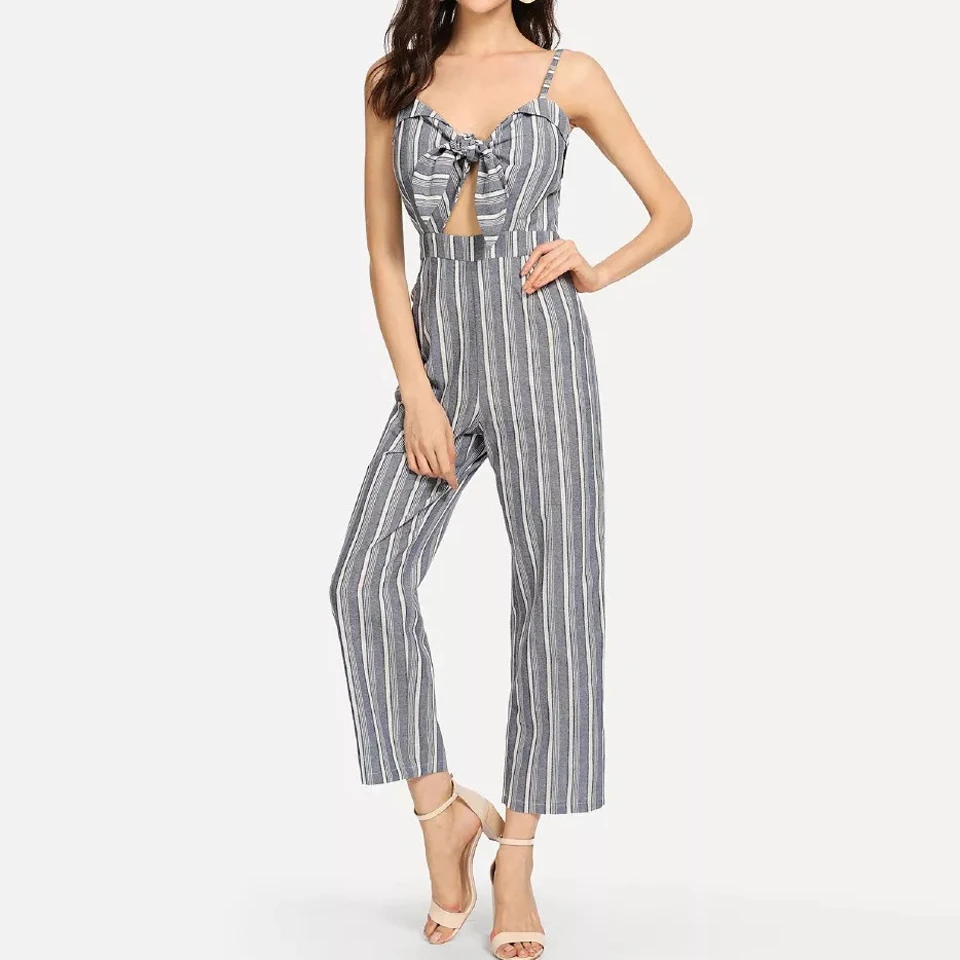Striped jumpsuit (2)