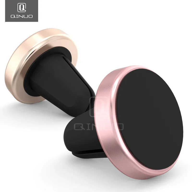

QINUO Magnetic Car Phone Holder For Xiaomi Note4 5 Air Vent Mount Holder For Phone in Car Magnet Stand For iPhoneX XS MAX Huawei