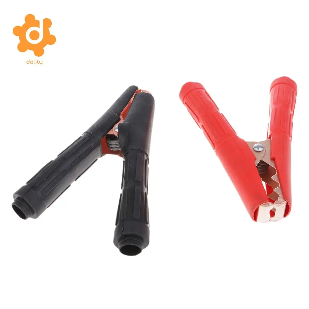 

2x Car Vehicle Battery Test Alligator Crocodile Clip Clamp